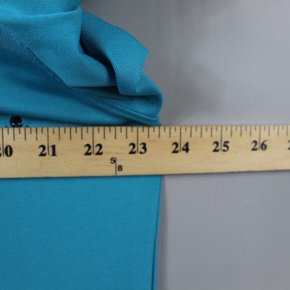 Gfore Shirt Men XXL Embroidered Tech Jersey Polo Performance Golf Blue UPF Skull - Picture 6 of 9